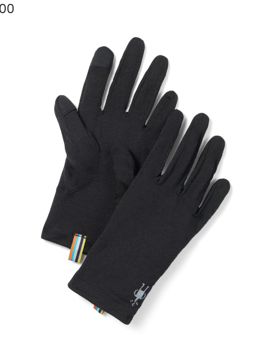 Smartwool Merino Wool Gloves Charcoal Lightweight Warm Thermal Outdoor Hiking